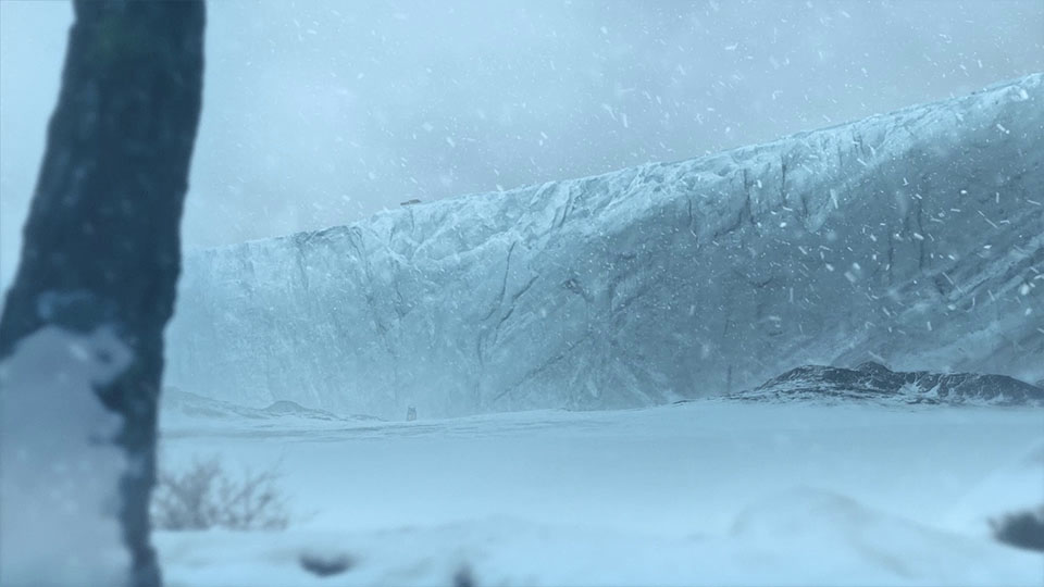CG Eismauer aus dem Badenova Extrawärme Kinospot